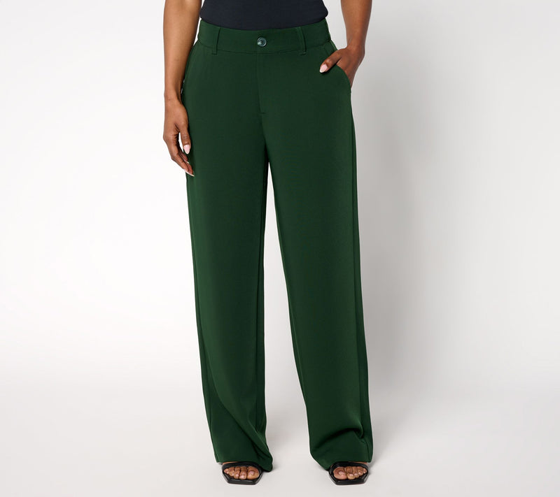 BEAUTIFUL by Lawrence Zarian Petite Straight Leg Trouser — Main view