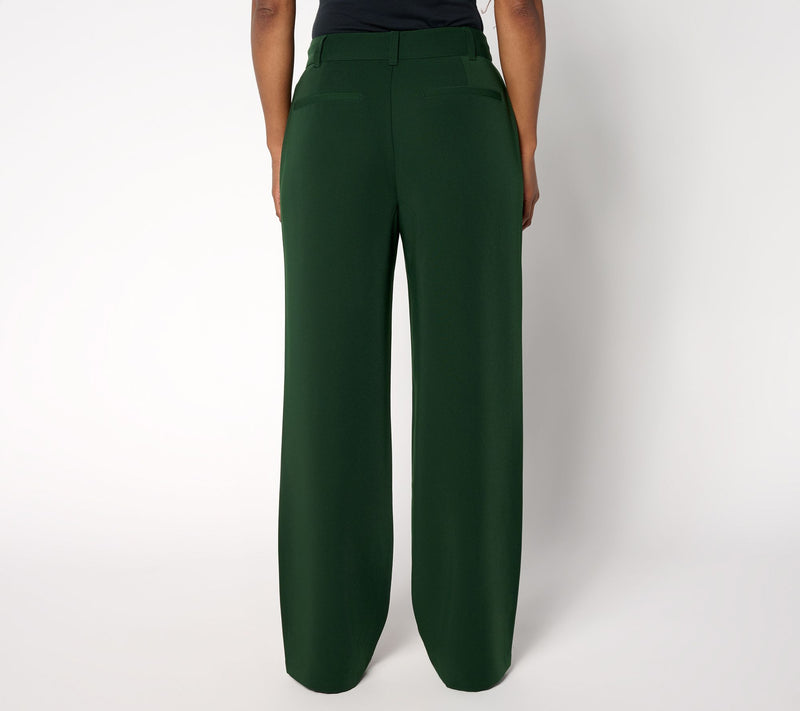 BEAUTIFUL by Lawrence Zarian Petite Straight Leg Trouser — View 4