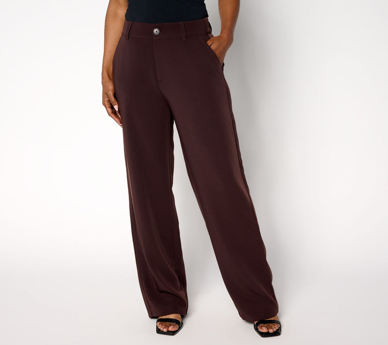BEAUTIFUL by Lawrence Zarian Petite Straight Leg Trouser — View 12