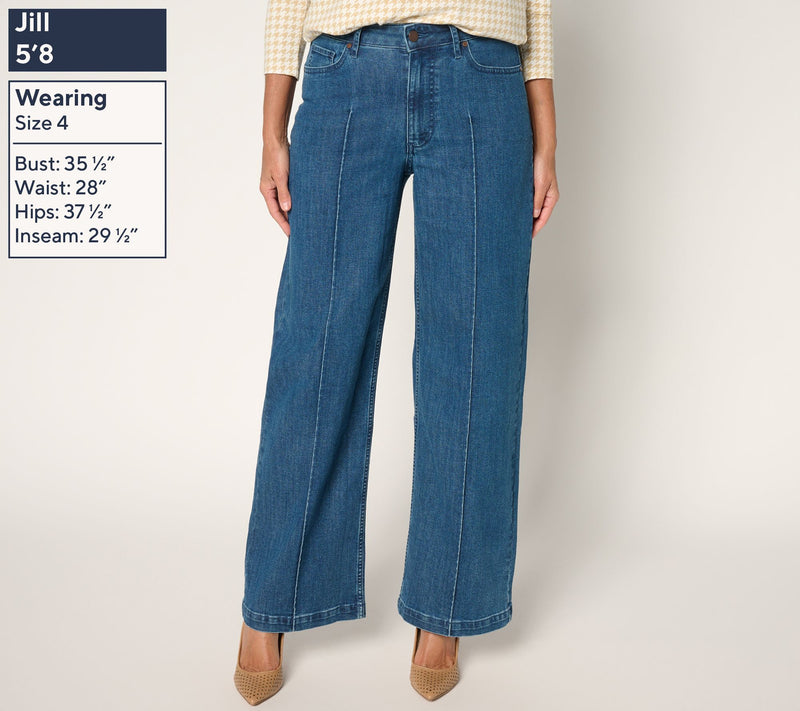 BEAUTIFUL by Lawrence Zarian Regular Deluxe Denim Weekender Jeans — View 9