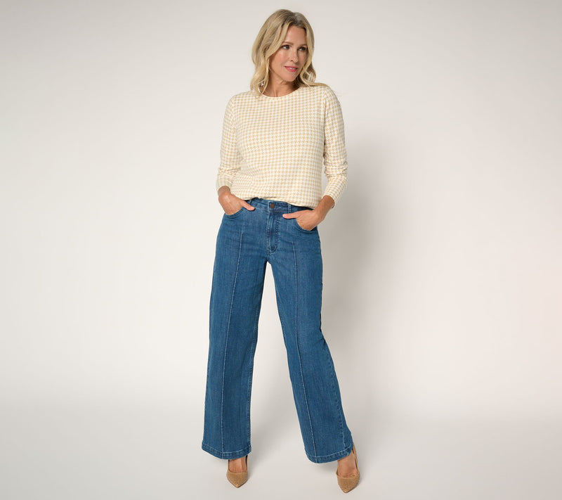 BEAUTIFUL by Lawrence Zarian Regular Deluxe Denim Weekender Jeans — View 11