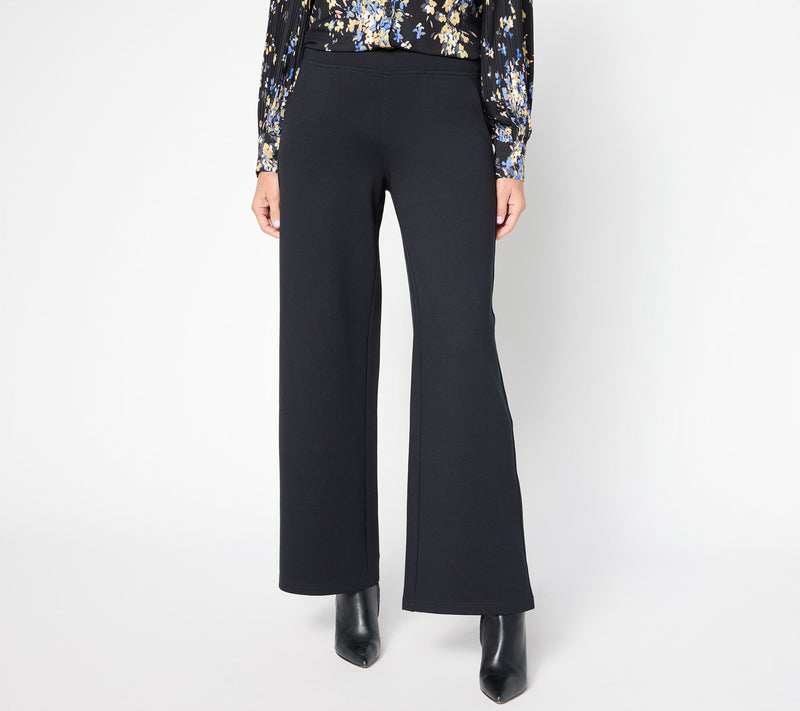 Belle by Kim Gravel Regular Perfect Ponte Pull-On Pant — View 3