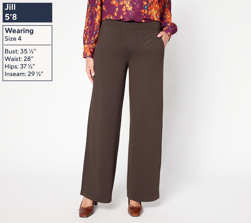 Belle by Kim Gravel Tall Perfect Ponte Pull-On Pant — View 13