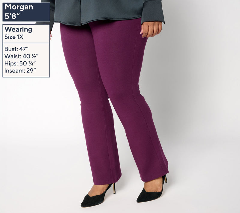 Women with Control Regular 86/14 La Petite Bell Pants — View 10