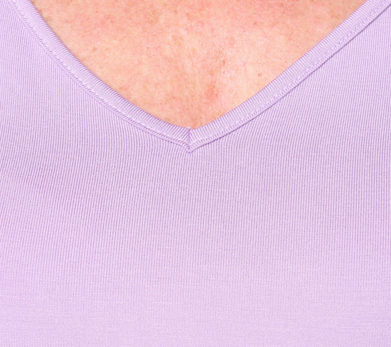 LOGO Layers by Lori Goldstein 2-Pack Crew and V-Neck Tanks — View 7