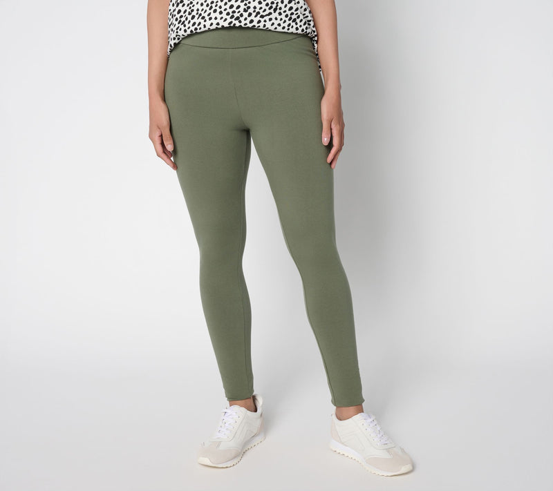 LOGO Layers by Lori Goldstein Regular Pull-On Full Length Legging — Main view