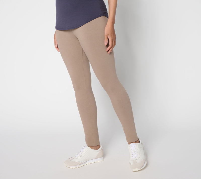 LOGO Layers by Lori Goldstein Regular Pull-On Full Length Legging — View 17