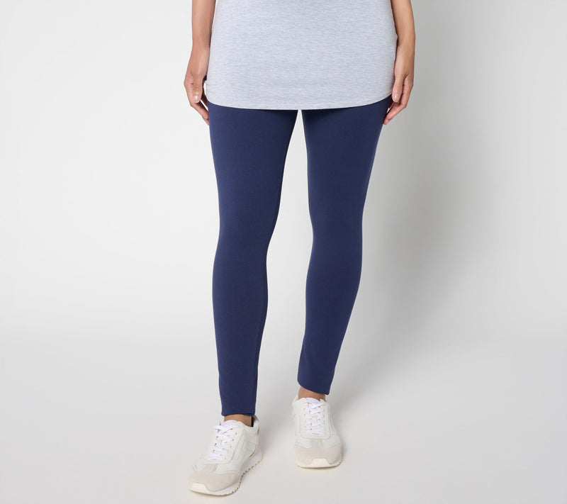 LOGO Layers by Lori Goldstein Regular Pull-On Full Length Legging — View 18