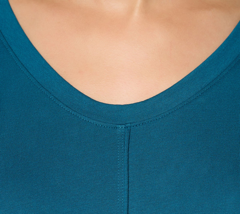 LOGO Principles by Lori Goldstein 3/4 Sleeve Knit Top — View 6