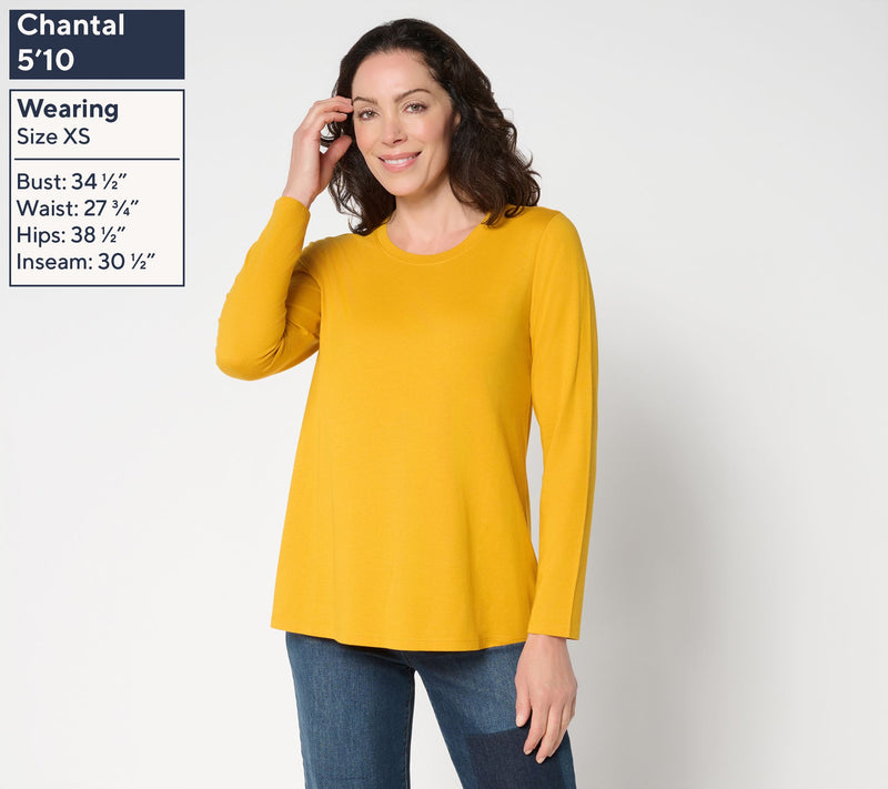 LOGO Principles by Lori Goldstein Set of 2 Knit Tops — View 3