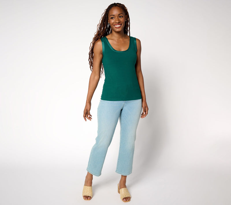 Me by Jennie Garth Hayley Reversible Knit Tank — View 5