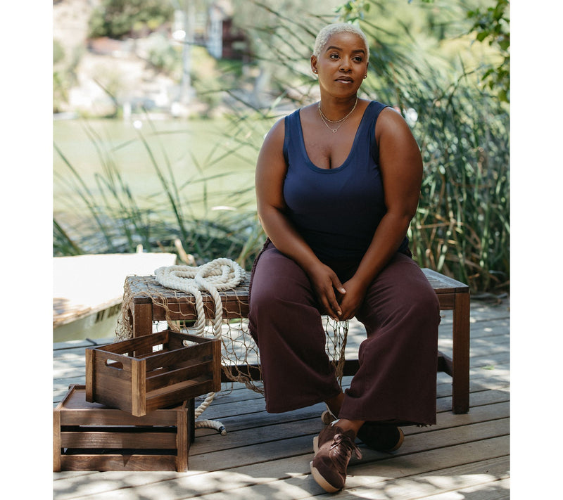 Me by Jennie Garth Hayley Reversible Knit Tank — View 8