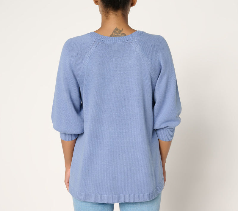 Ree by The Pioneer Woman Embroidered Pullover Sweater — View 4