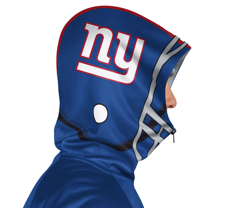 NFL Officially Licensed Pro Player Full Zip Jacket w/ Helmet Hood — View 4
