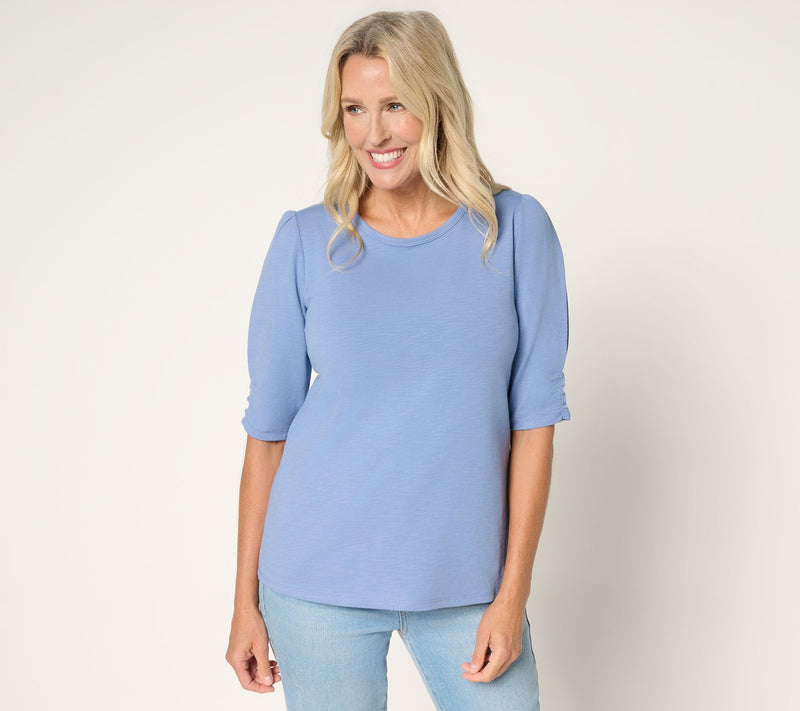 Ree by The Pioneer Woman Essentials Puff Sleeve Top — View 14