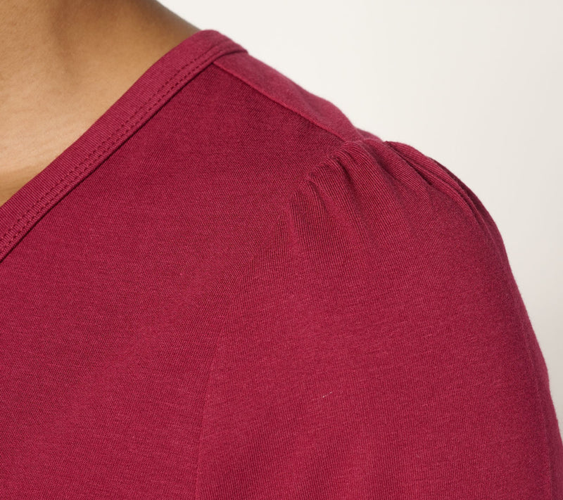 Ree by The Pioneer Woman Essentials Elbow Sleeve Top — View 6