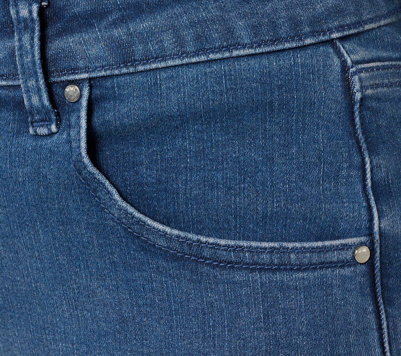 Women with Control Contour Curves Tall Indigo Jeans — View 8