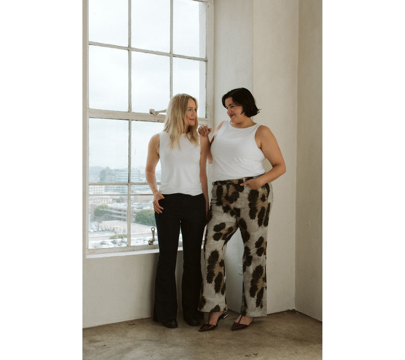 Me by Jennie Garth Petite City Flare Jeans- Indigo — View 2