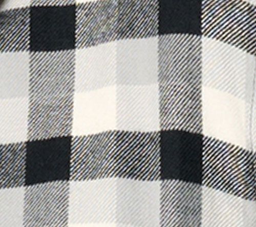 Joan Rivers Regular Flannel Buffalo Check Shirt with Back Buttons — View 8