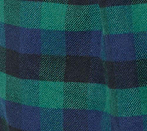 Joan Rivers Regular Flannel Buffalo Check Shirt with Back Buttons — View 10