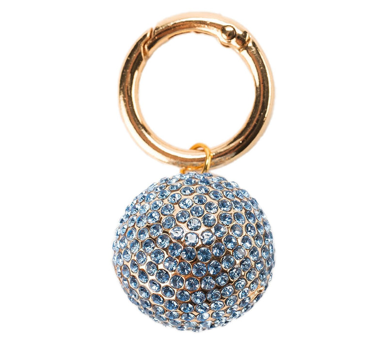 Violet & Brooks Brooke Crystal Pave Bauble Bag Charm — Main view