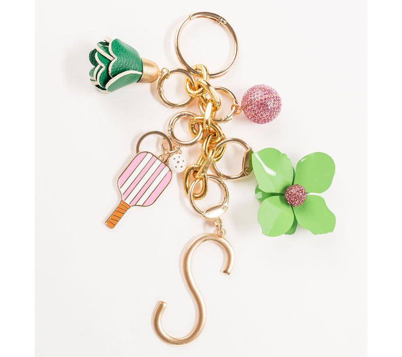 Violet & Brooks Brooke Crystal Pave Bauble Bag Charm — View 3