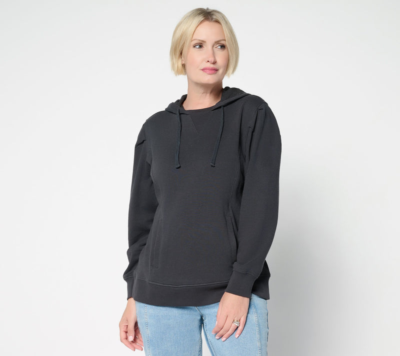 LOGO by Lori Goldstein French Terry Printed or Solid Hoodie — View 15