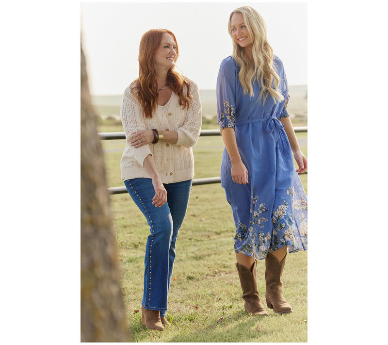 Ree by The Pioneer Woman Pointelle Sweater Cardigan — View 8