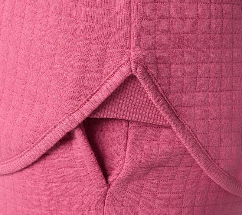 Carole Hochman Grid Knit Jogger Lounge Set — View 11