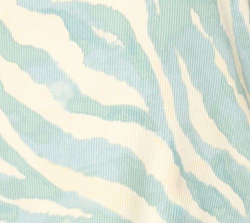 Susan Graver Weekend Printed Rib Knit Crew Neck Top — View 8