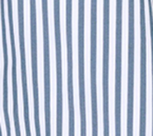 Susan Graver Petite Yarn Dyed Stretch Woven Poplin Shirt — View 6