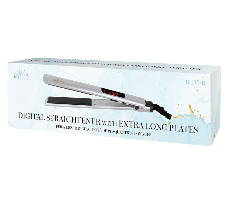 Aria Beauty 1" Digital Straightener with ExtraLong Plates — Main view