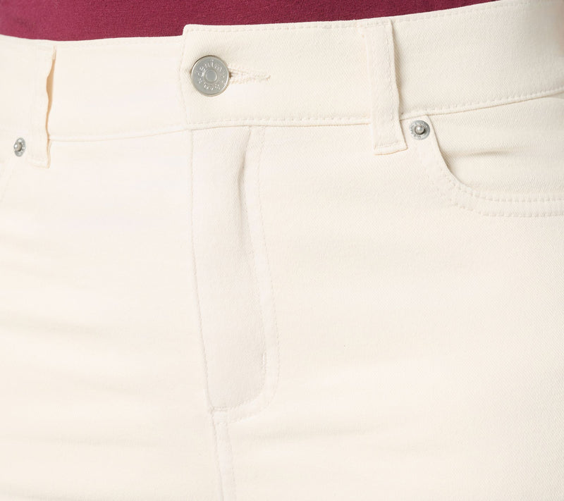 Denim & Co. Regular Color Classic Stretch Slim Straight Jean — View 6