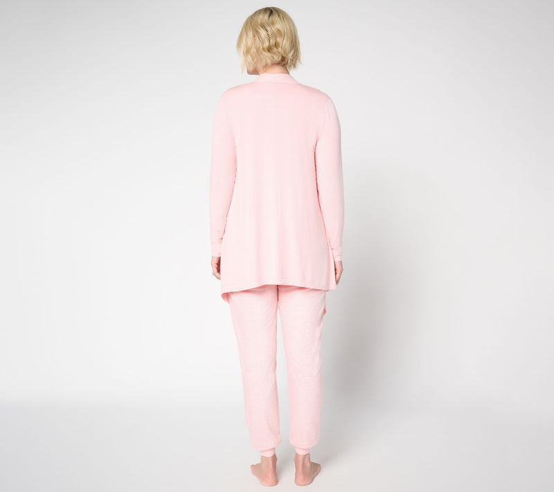 Modern Soul x Anybody Soothing Knit Jersey Waterfall Wrap — View 5