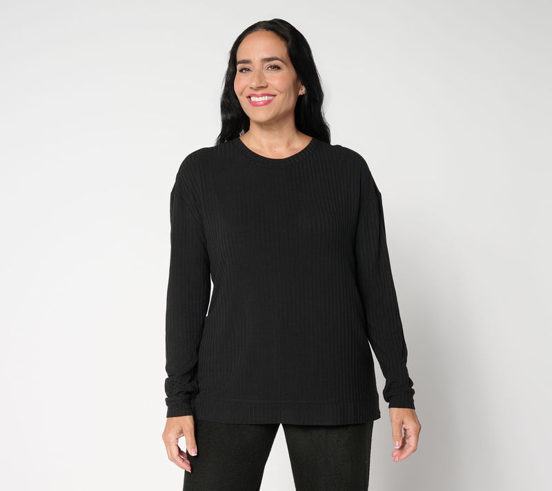 Modern Soul x Anybody Radiant Rib Pullover with Support System — View 11