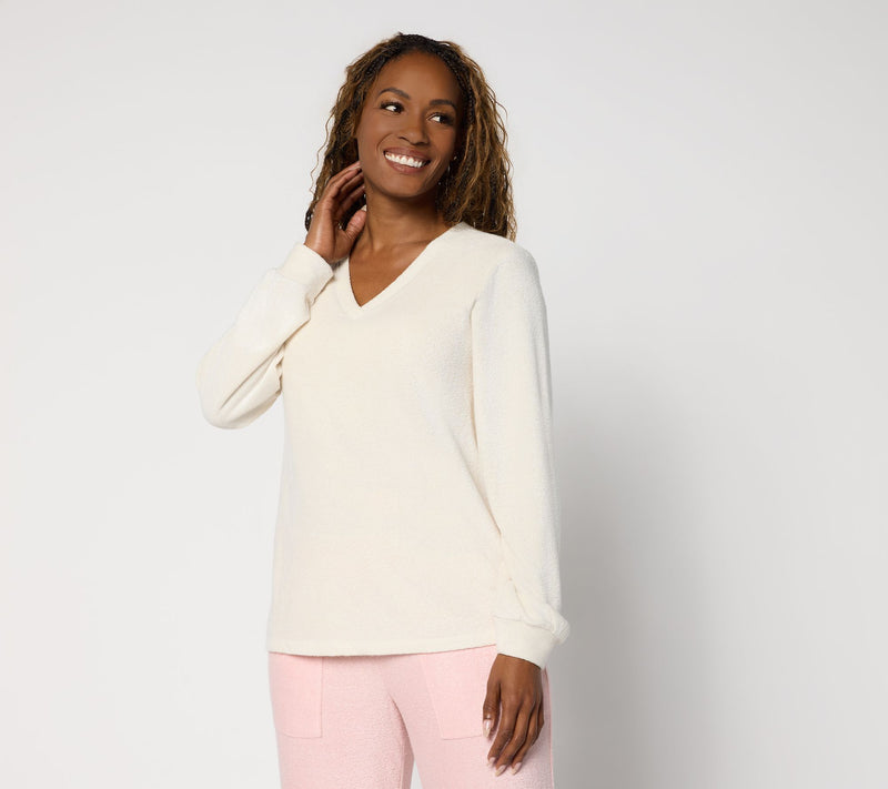 Modern Soul x Anybody Comfort Soul Knit Fleece Top w/ Support System — View 11