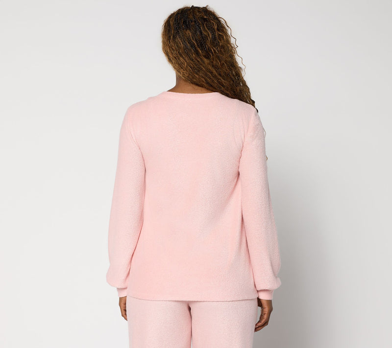 Modern Soul x Anybody Comfort Soul Knit Fleece Top w/ Support System — View 4