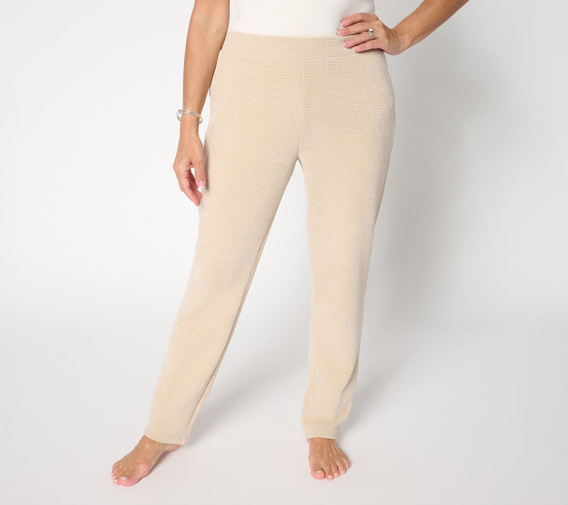 Modern Soul x Anybody Chenille Waffle Knit Tapered Lounge Pant — View 12