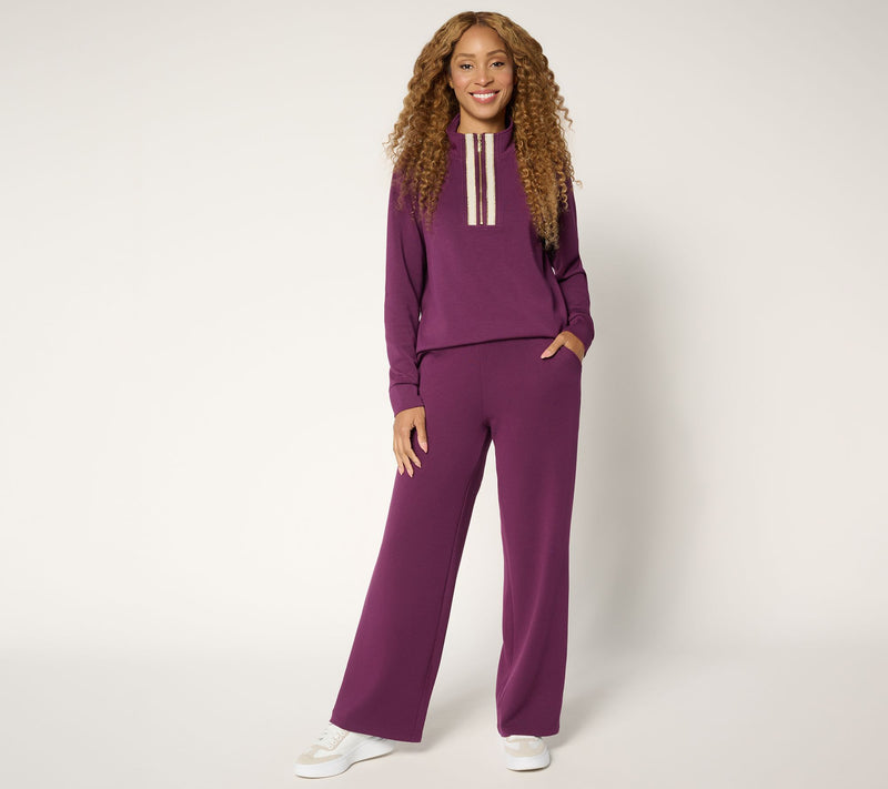 Belle by Kim Gravel Regular ScubaLuxe Le Chic Pant — View 9