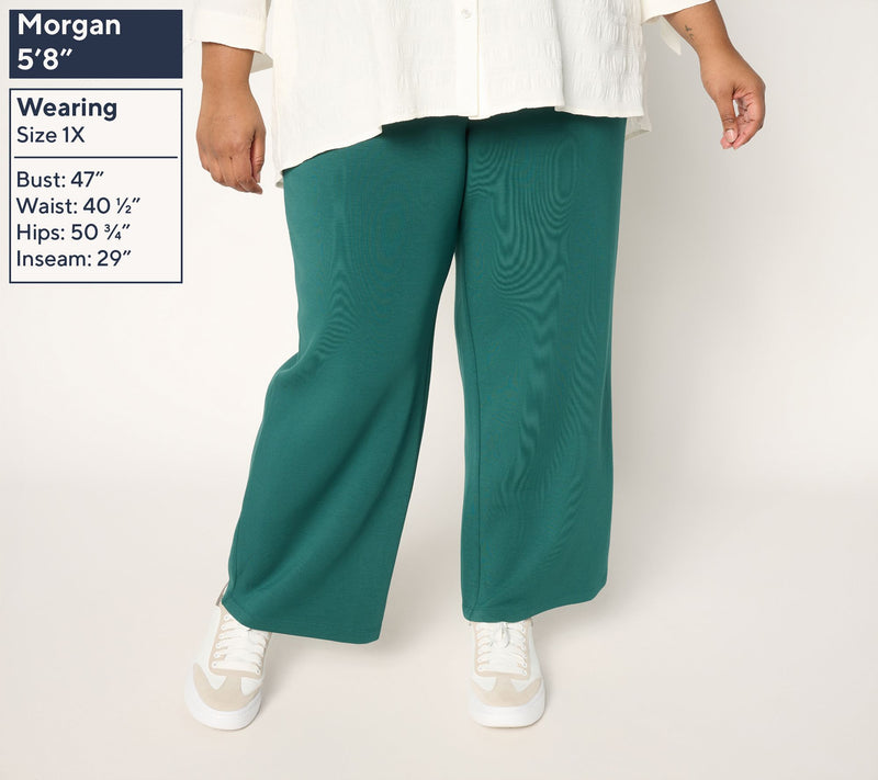 Belle by Kim Gravel Petite ScubaLuxe Le Chic Pant — View 6