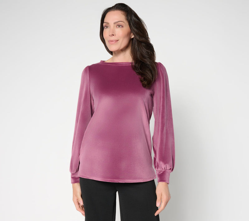 Belle by Kim Gravel Belleour Blouson Sleeve Top — Main view