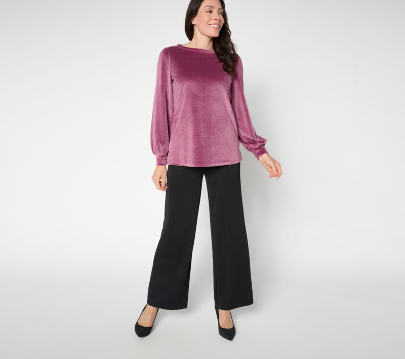 Belle by Kim Gravel Belleour Blouson Sleeve Top — View 13