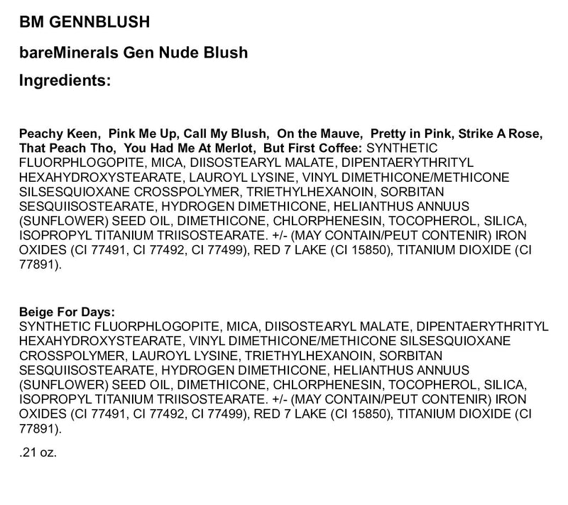 bareMinerals Gen Nude Blush — View 3