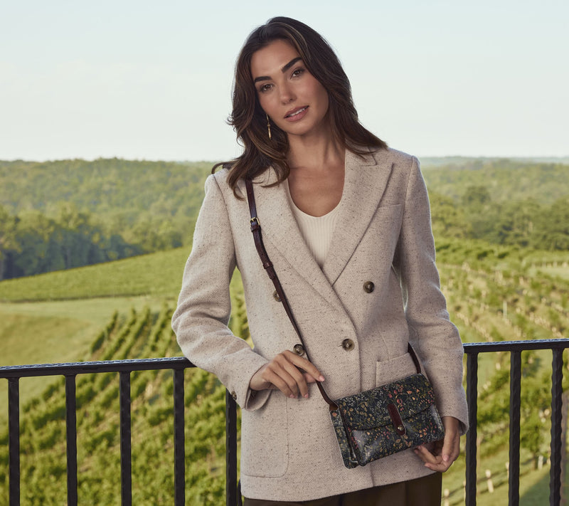 Patricia Nash Lana Leather Phone Crossbody — View 18
