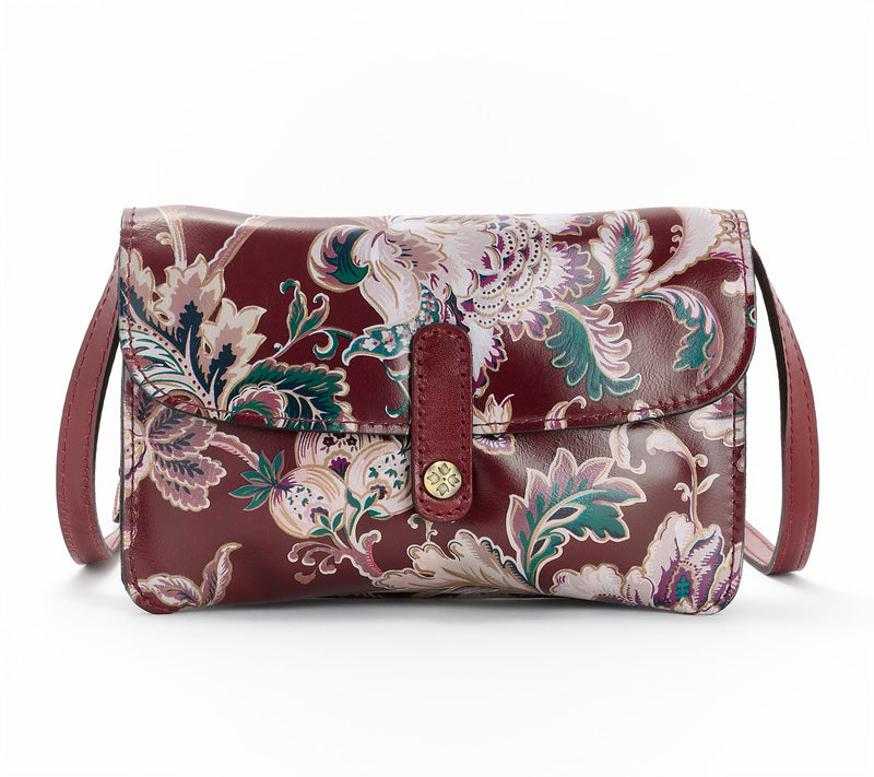 Patricia Nash Lana Leather Phone Crossbody — View 9
