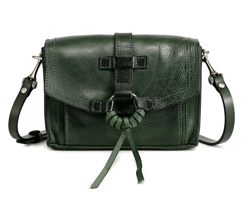 Old Trend Anemone Leather Vintage Adjustable Crossbody — View 9