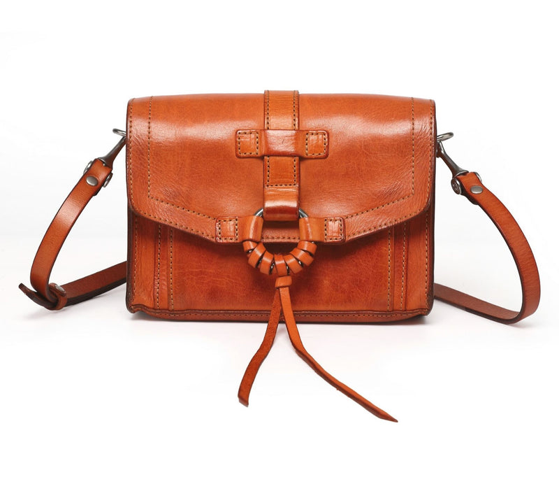 Old Trend Anemone Leather Vintage Adjustable Crossbody — View 11