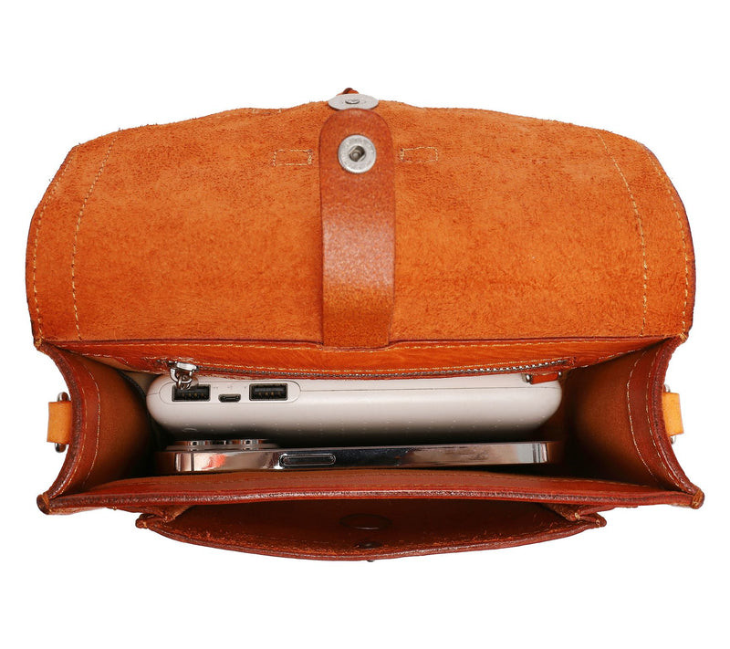 Old Trend Anemone Leather Vintage Adjustable Crossbody — View 13