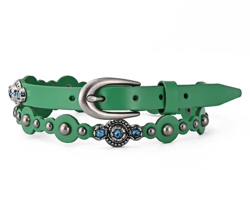 Old Trend Rosa Flourish Leather Belt — View 17