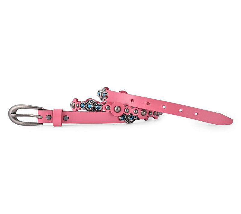 Old Trend Rosa Flourish Leather Belt — View 8